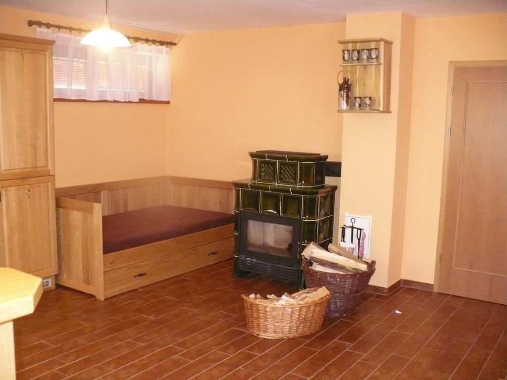 Wellness Chata Kastanek Kvilda Szoba fotó